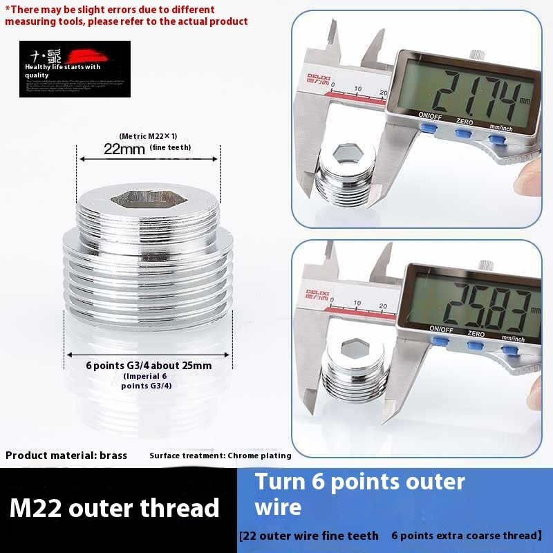 Minimally Designed Kitchen Faucet Adapter Accessories