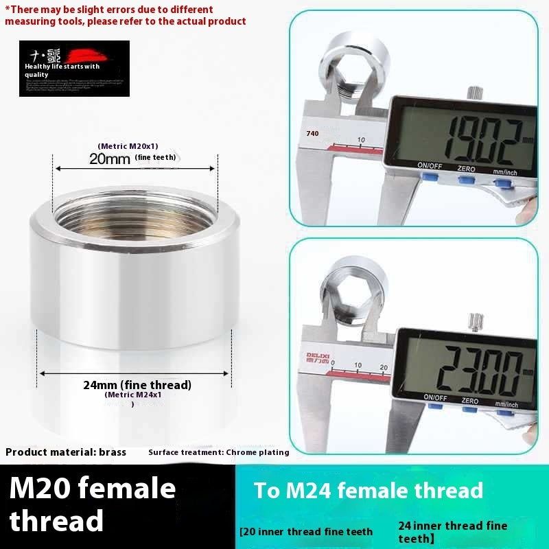 Minimally Designed Kitchen Faucet Adapter Accessories