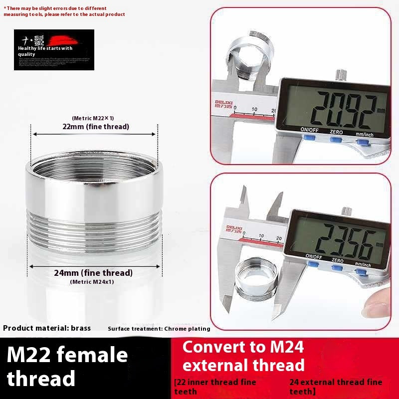 Minimally Designed Kitchen Faucet Adapter Accessories