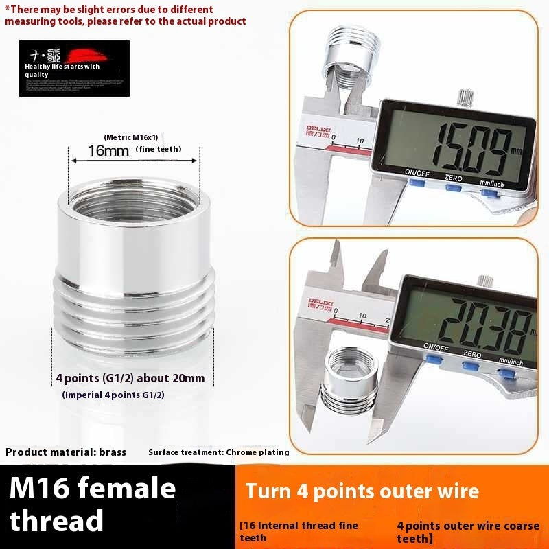 Minimally Designed Kitchen Faucet Adapter Accessories