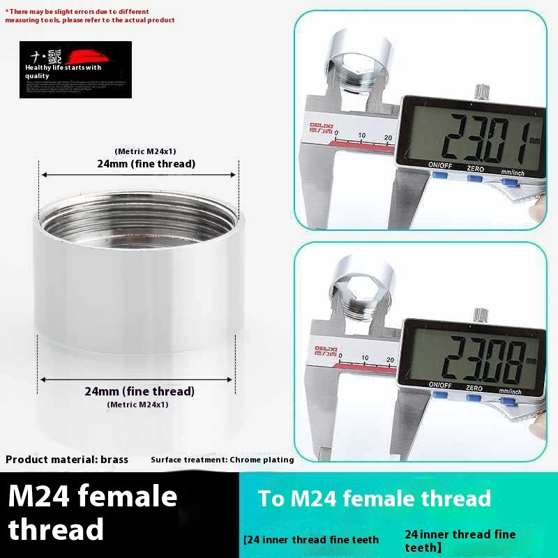 Minimally Designed Kitchen Faucet Adapter Accessories