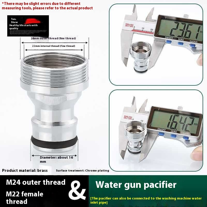 Minimally Designed Kitchen Faucet Adapter Accessories